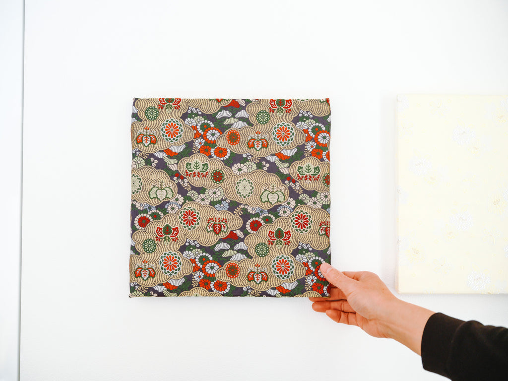 Hina doll fabric（雛人形のはぎれ）〜寒色（青紫緑）系〜