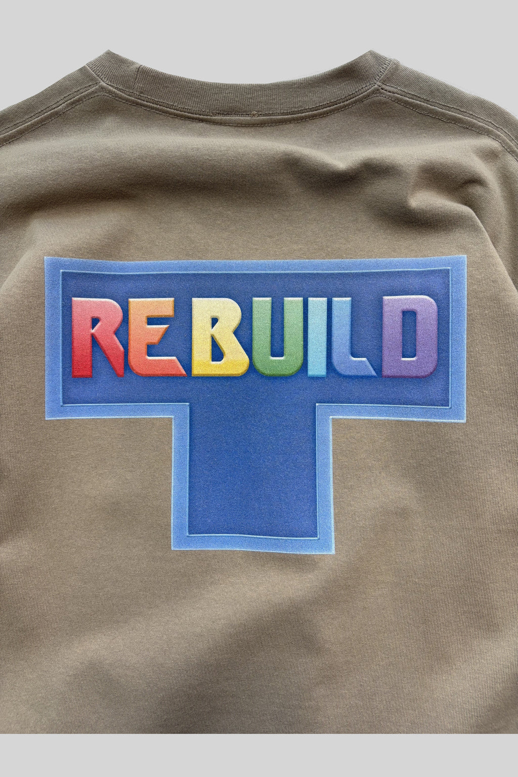 REBUILD L/S TEE(BEIGE)
