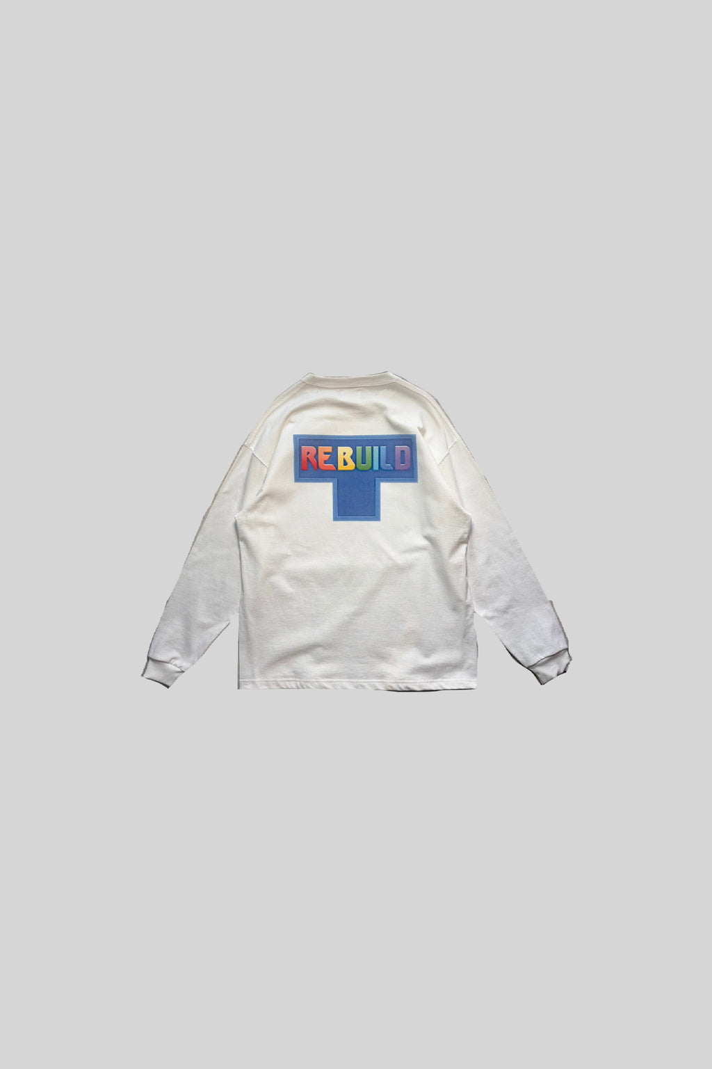 REBUILD L/S TEE(WHITE)
