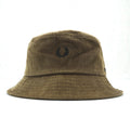 FRED PERRY ワッフル コード バケットハット ブラウン HW6690