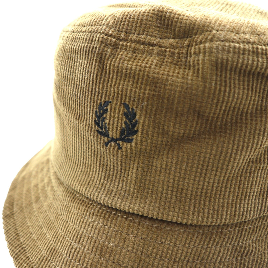 FRED PERRY ワッフル コード バケットハット ブラウン HW6690