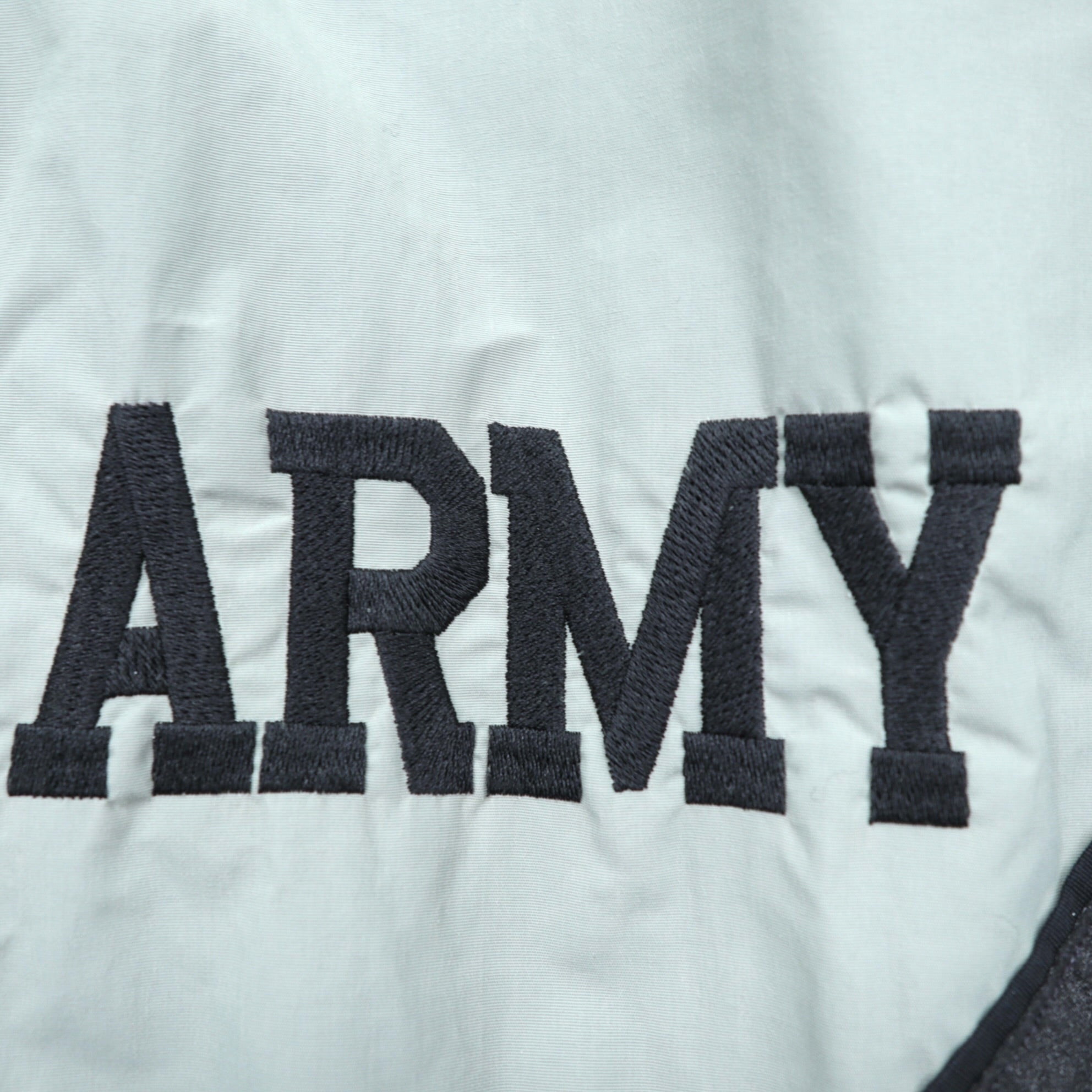 Vintage US ARMY IPFU Jacket 2000s US Military Training Jacket Track Jacket L Gray Nylon Military
