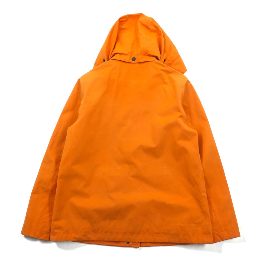 Barbour Detachable Hood Nylon Jacket Mountain Parka M Orange Waterproof TRAMONTANE JACKET WEATHER COMFORT LWB0529OR53