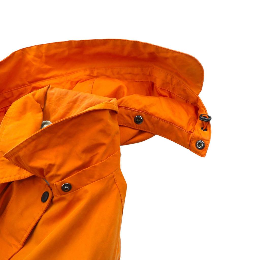 Barbour Detachable Hood Nylon Jacket Mountain Parka M Orange Waterproof TRAMONTANE JACKET WEATHER COMFORT LWB0529OR53
