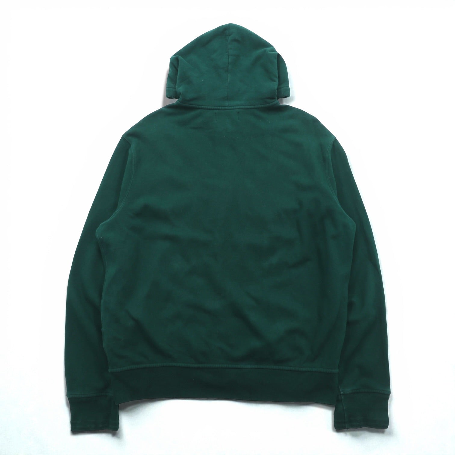 Polo Ralph Lauren 90s Big Pony Embroidered Zip Hoodie 2XL Green CONMAR Zipper