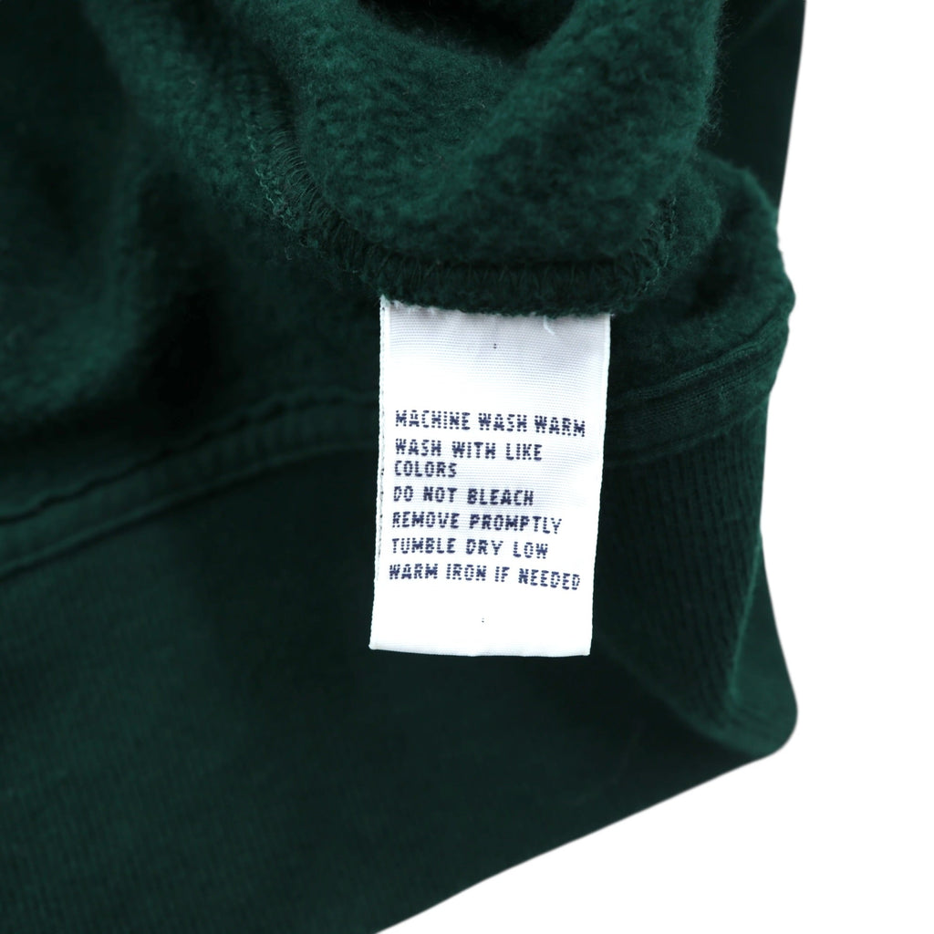 Polo Ralph Lauren 90s Big Pony Embroidered Zip Hoodie 2XL Green CONMAR Zipper