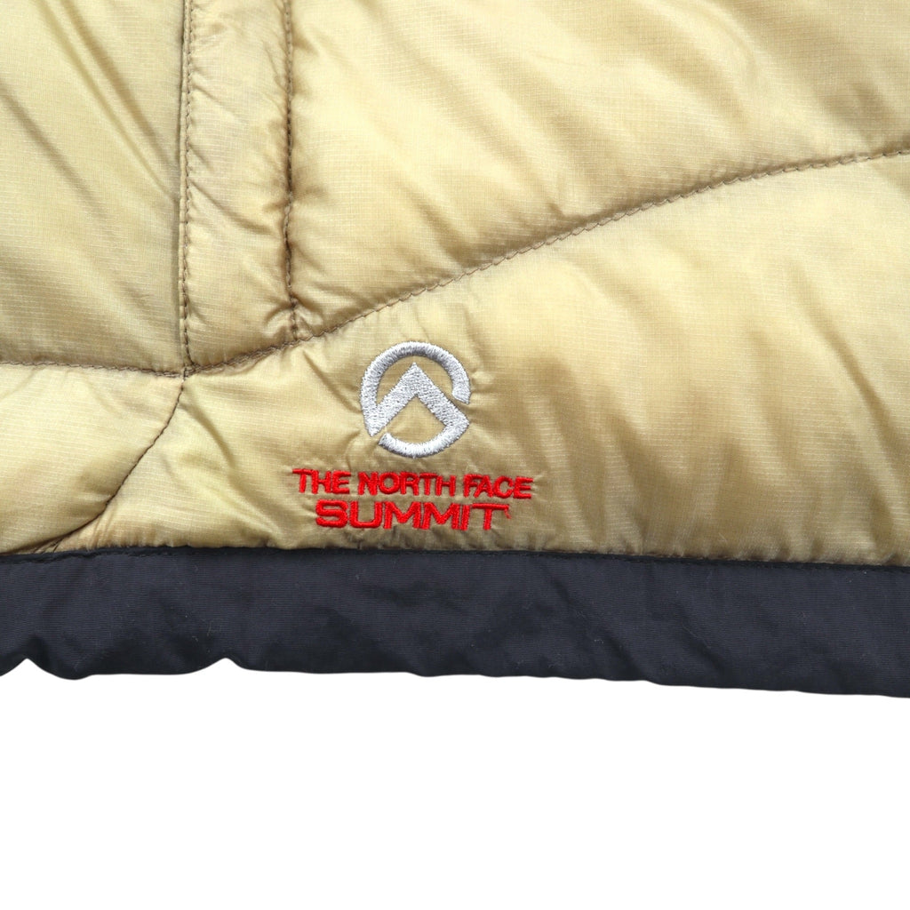 THE NORTH FACE Aconcagua Vest Down Vest L Beige Nylon SUMMIT SERIES ND13300