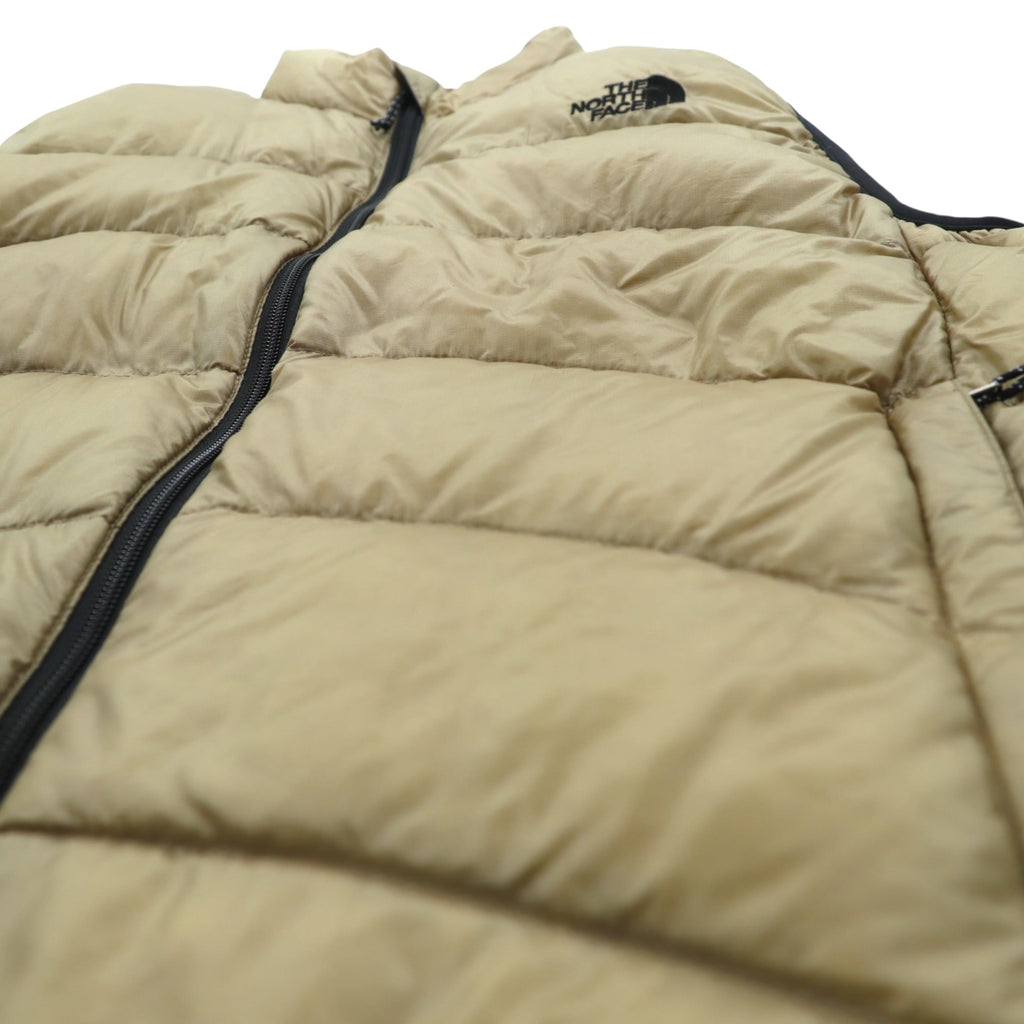 THE NORTH FACE Aconcagua Vest Down Vest L Beige Nylon SUMMIT SERIES ND13300