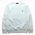 Polo Ralph Lauren 90年代 前V リバースウィーブ スウェット トレーナー L ホワイト スモールポニー刺繍