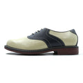 G.H.BASS サドルシューズ 2トーン コンビ ドレスシューズ 27cm ベージュ レザー 本革 BUCHANON