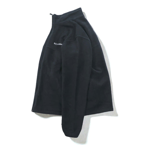 Columbia フリースジャケット XL ブラック ドローコード フルジップ MOUNTAIN FLEECE FULL ZIP JACKET XM6084