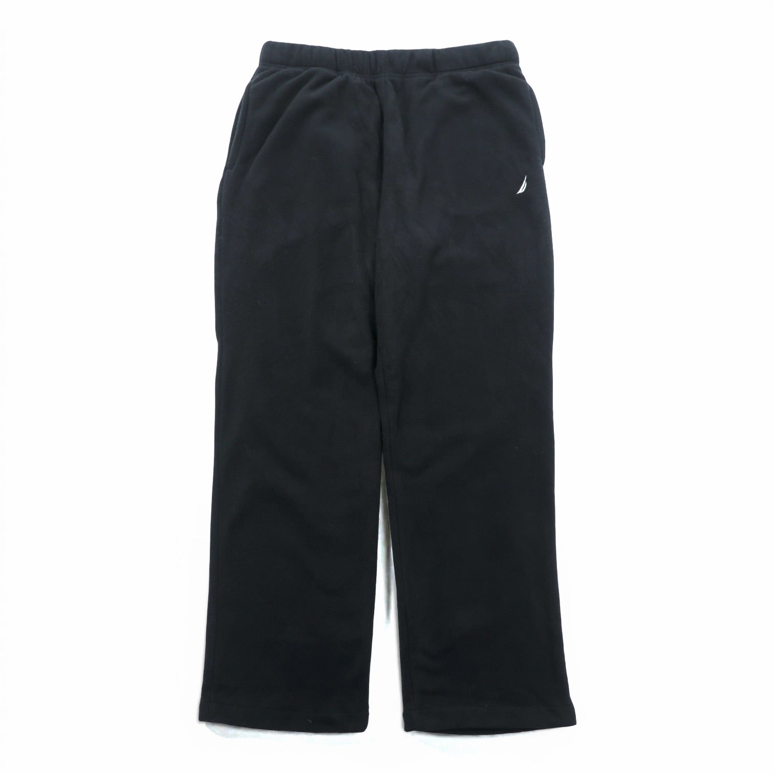NAUTICA Fleece Easy Pants Sweatpants L Black Polyester