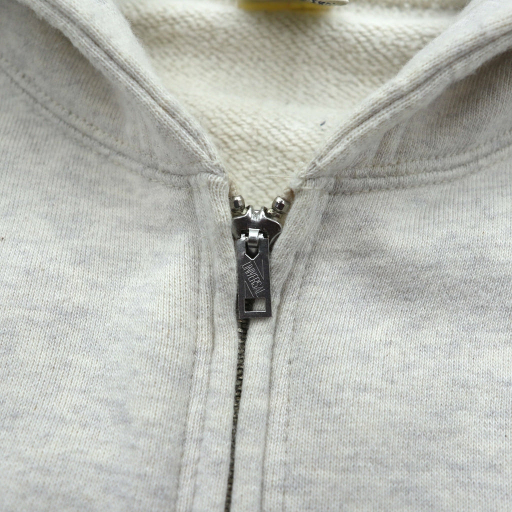 BUZZ RICKSON'S Distressed Print U.S. AIR FORCE Zip Hoodie M Gray LANGLEY A.F.BASE VIRGINIA