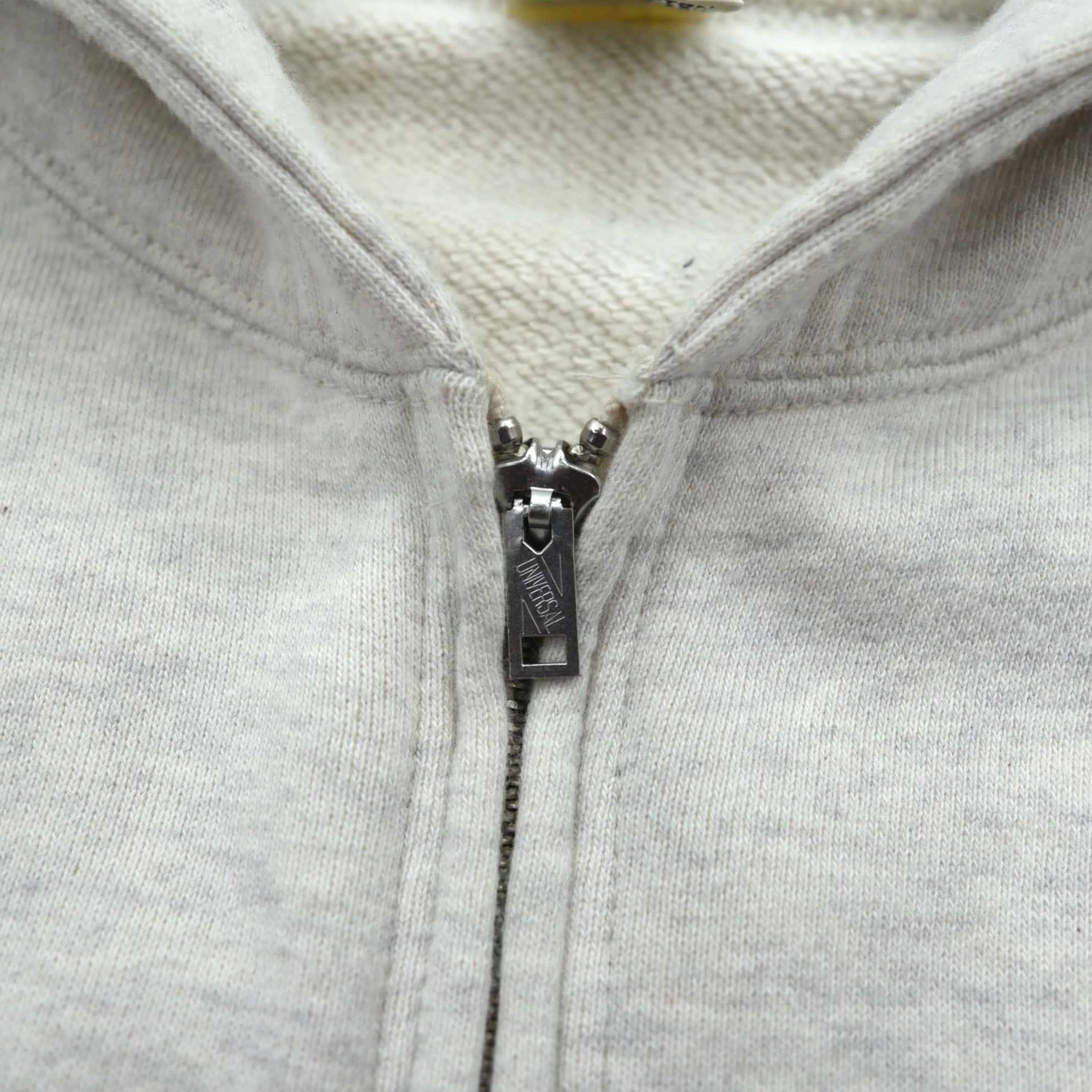 BUZZ RICKSON'S Distressed Print U.S. AIR FORCE Zip Hoodie M Gray LANGLEY A.F.BASE VIRGINIA