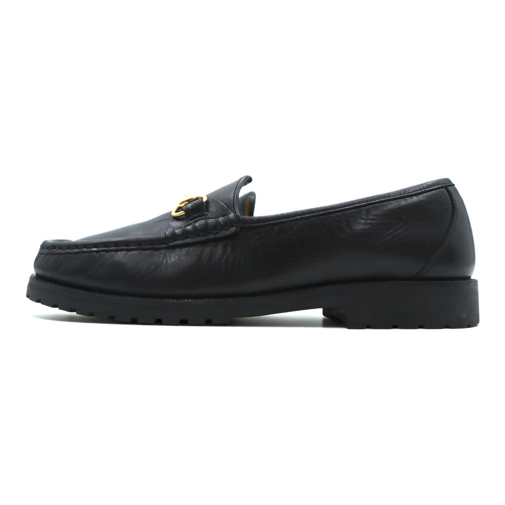 Cole Haan COUNTRY Made in Italy Horsebit Loafers 24cm Black Leather Genuine Leather Lug Sole F8030