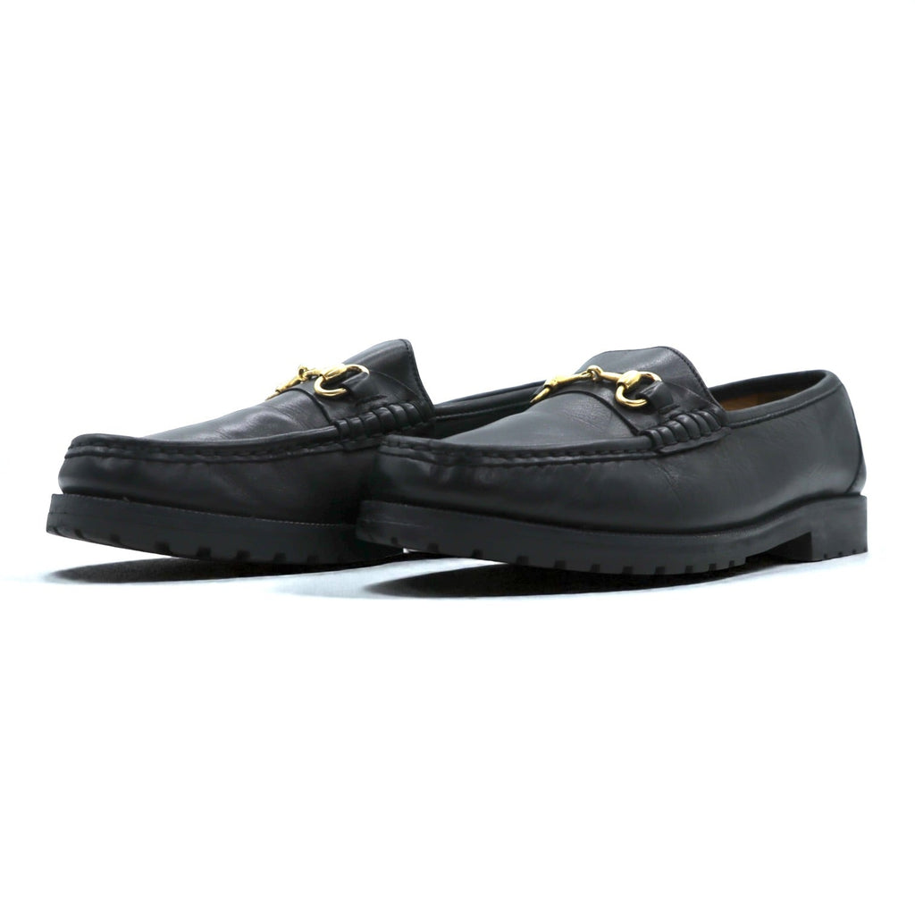 Cole Haan COUNTRY Made in Italy Horsebit Loafers 24cm Black Leather Genuine Leather Lug Sole F8030