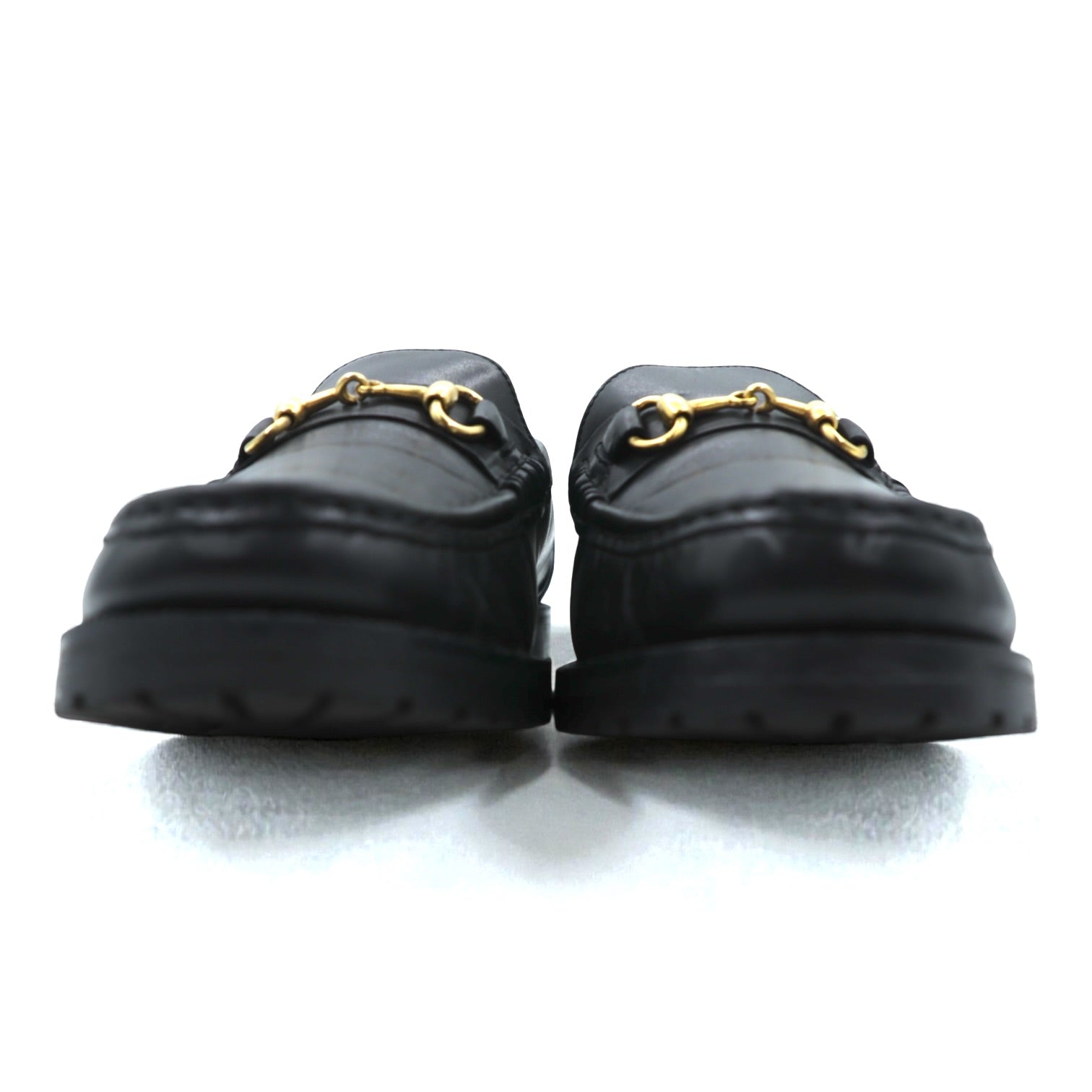 Cole Haan COUNTRY イタリア製 ホースビット ローファー 24cm ブラック レザー 本革 ラグソール F8030
