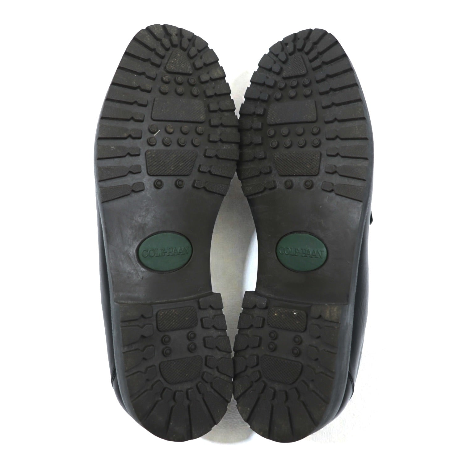 Cole Haan COUNTRY Made in Italy Horsebit Loafers 24cm Black Leather Genuine Leather Lug Sole F8030