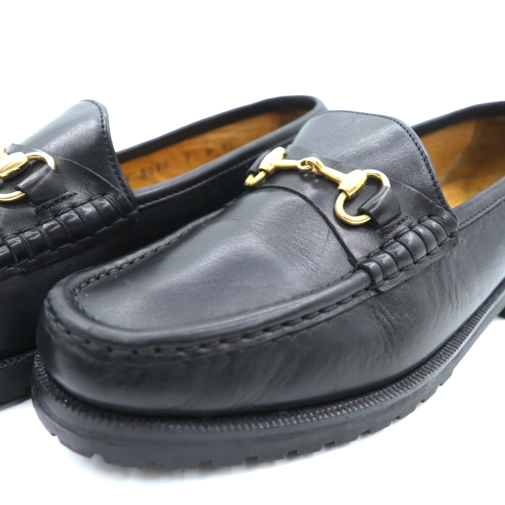 Cole Haan COUNTRY Made in Italy Horsebit Loafers 24cm Black Leather Genuine Leather Lug Sole F8030