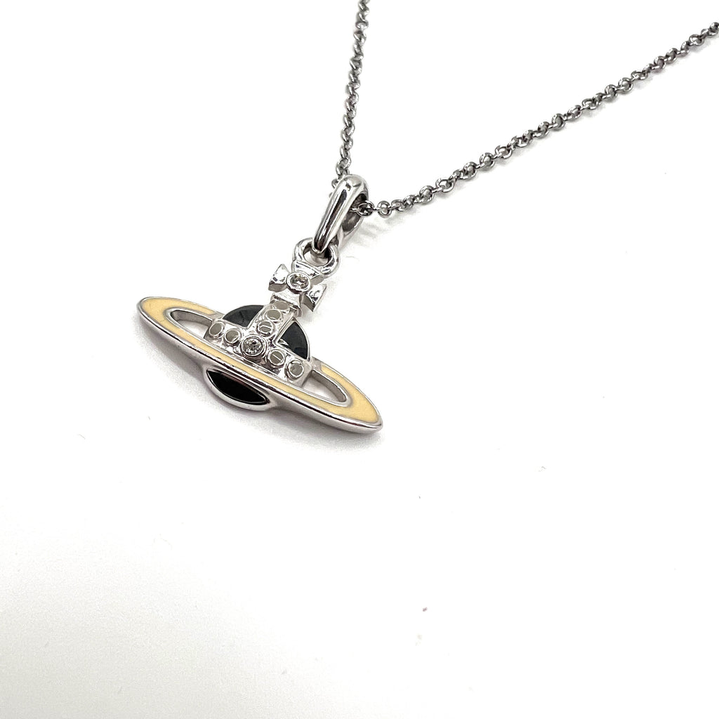 Vivienne Westwood オーブ シルバー チェーン ネックレス メタル