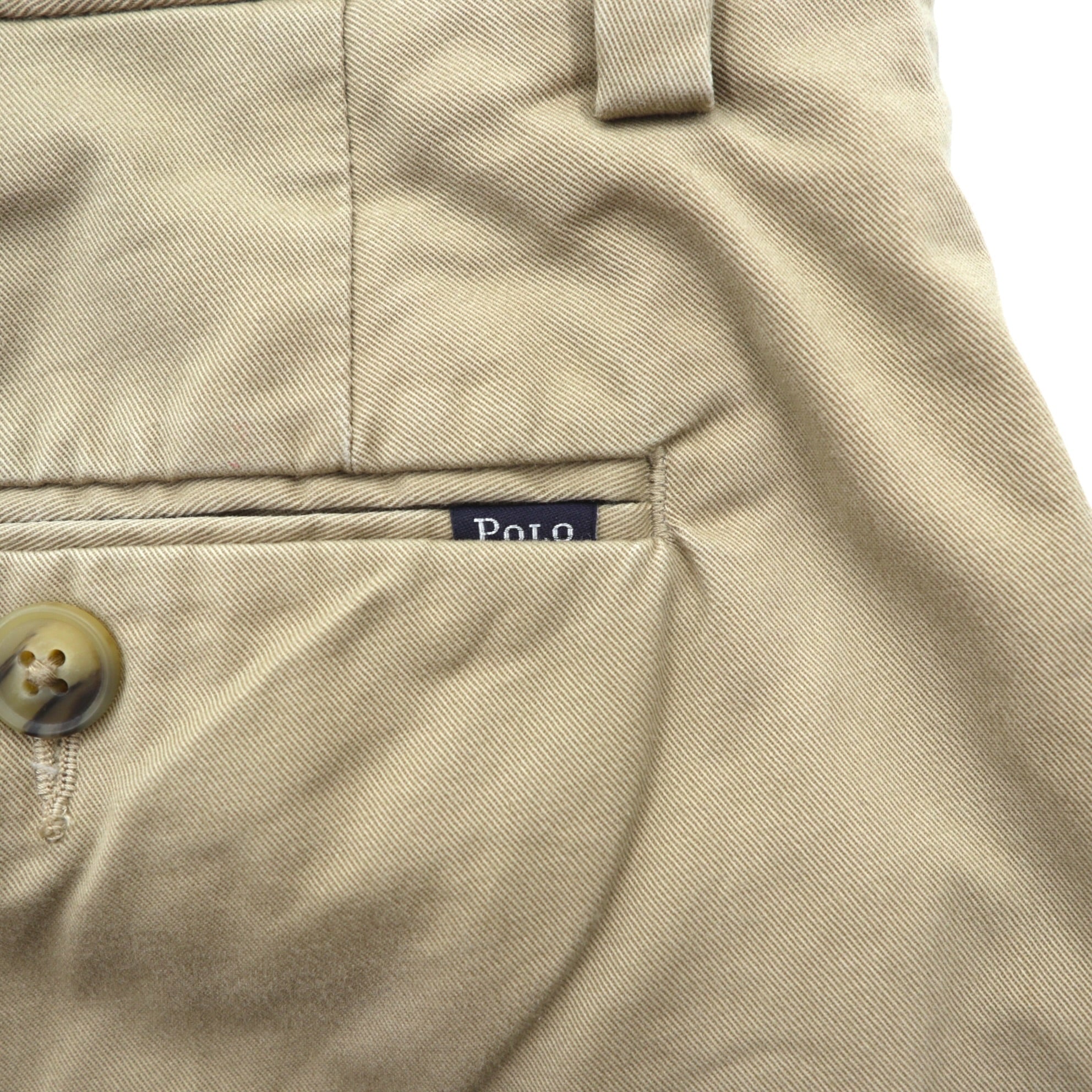 Polo Ralph Lauren ポロチノ ストレッチ クラシックフィット チノパンツ ワークパンツ M ベージュ コットン