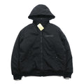 AVIREX Flight Jacket Padded Hooded Jacket L Black Hooded 783-4252050 Unused