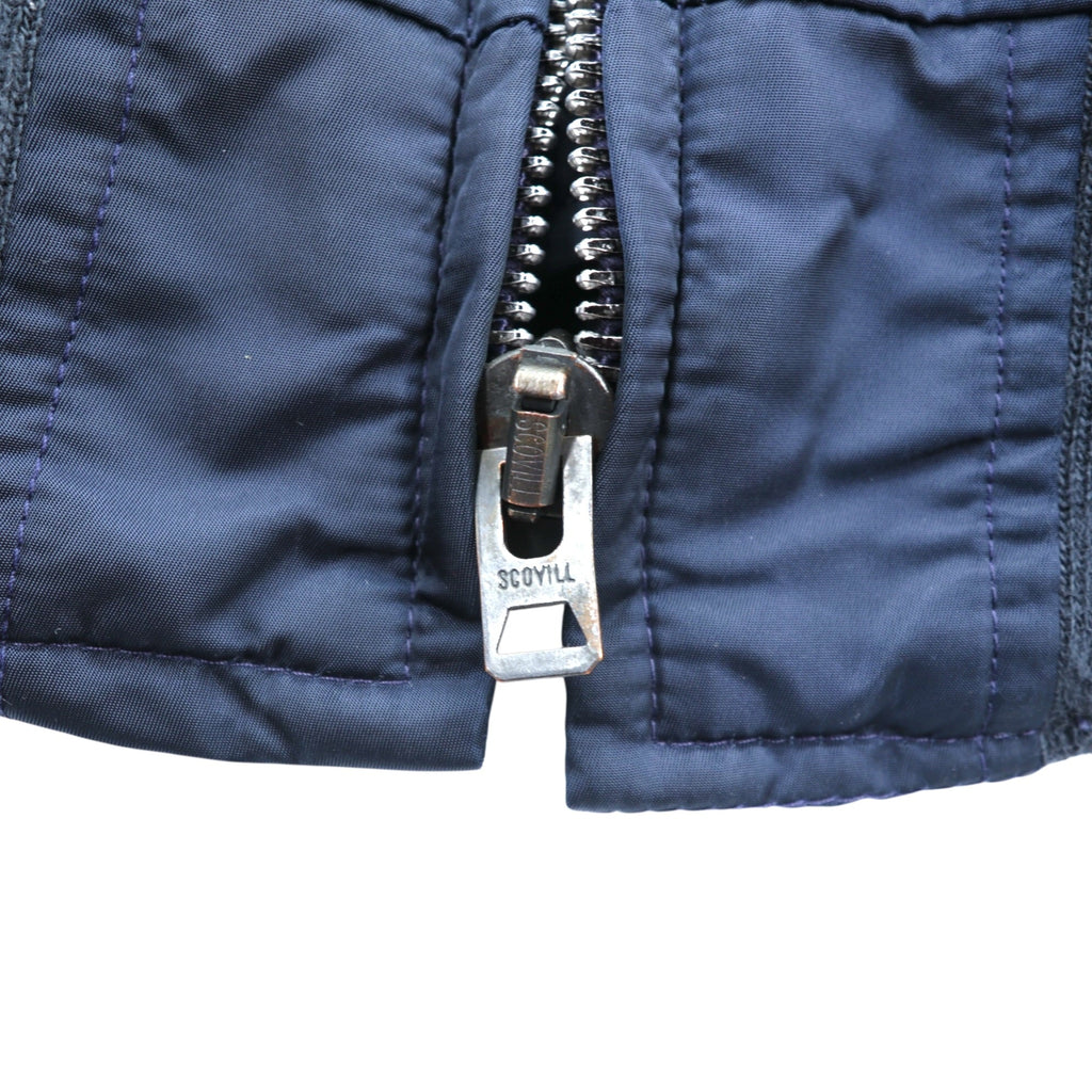 SPIEWAK 90s USA Made CPW-45 Flight Jacket XL Navy Short Length Military Padded SCOVILL Zipper T4526