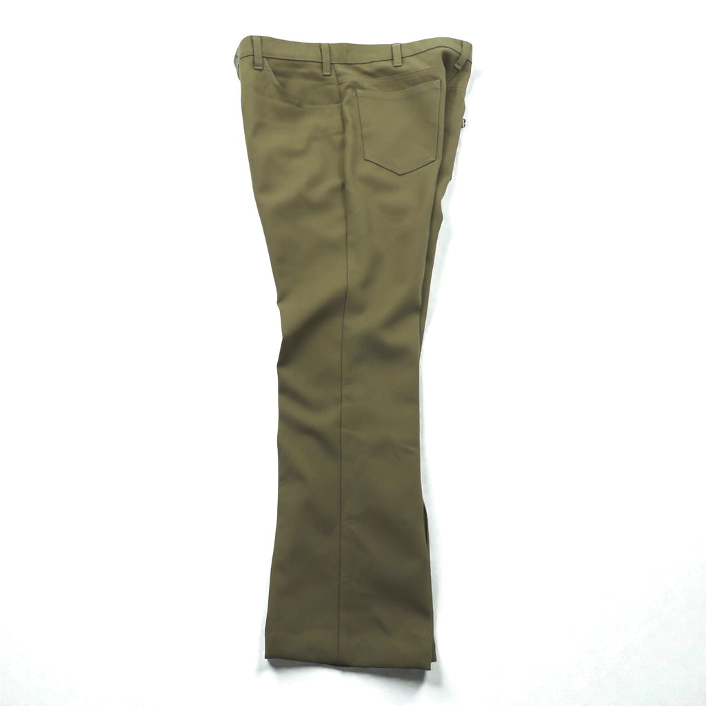 Levi's 80s USA-made Bootcut Flare Slacks Pants L Beige 42TALON Black Tab Sta-Prest Center Press 10517 6124