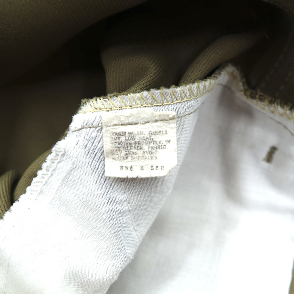 Levi's 80s USA-made Bootcut Flare Slacks Pants L Beige 42TALON Black Tab Sta-Prest Center Press 10517 6124