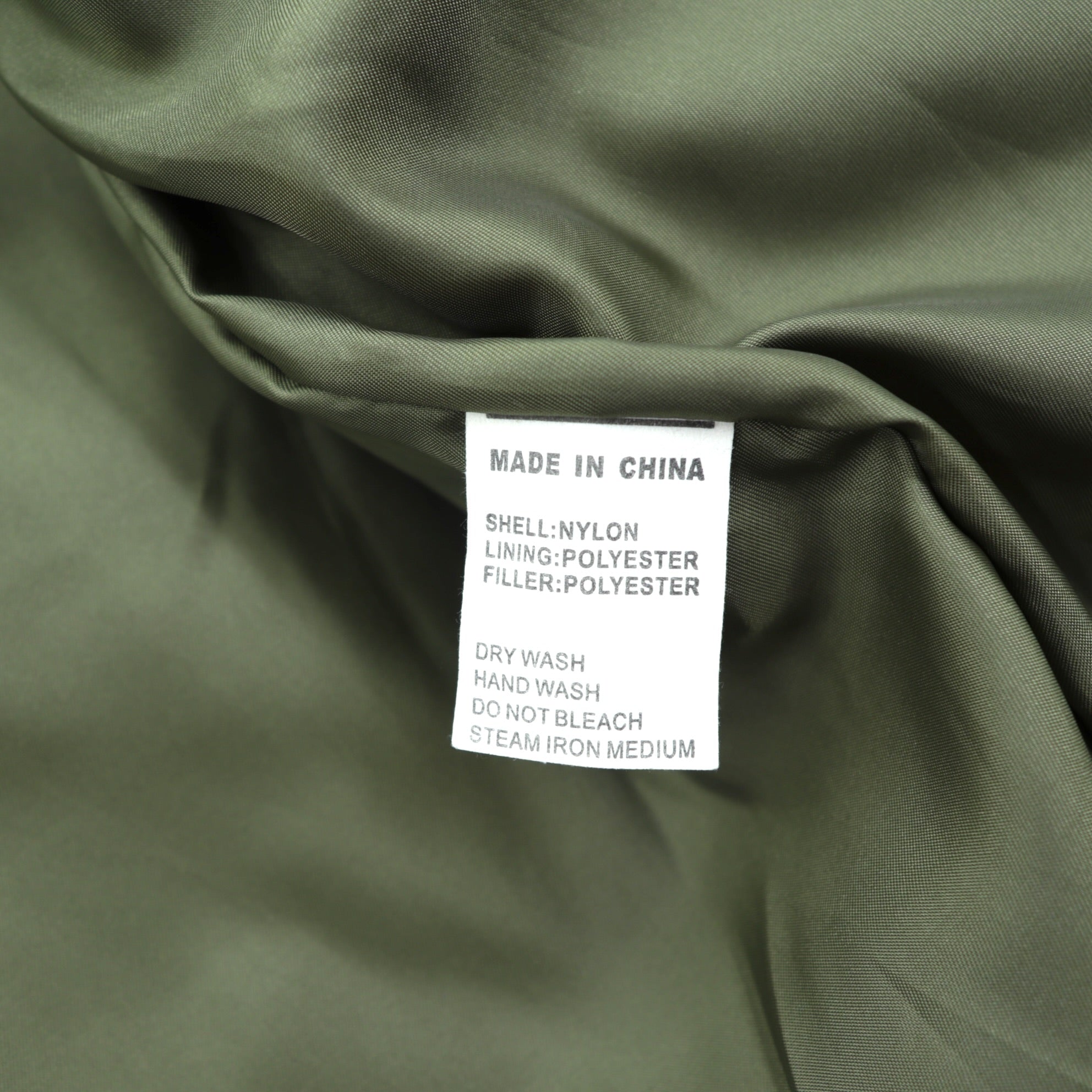 NON STOCK MFG Vietnam Jacket Souvenir Jacket L Ripstop Nylon Padded Replica 70s Reproduction Camouflage Quilting Tiger Dragon Fuku