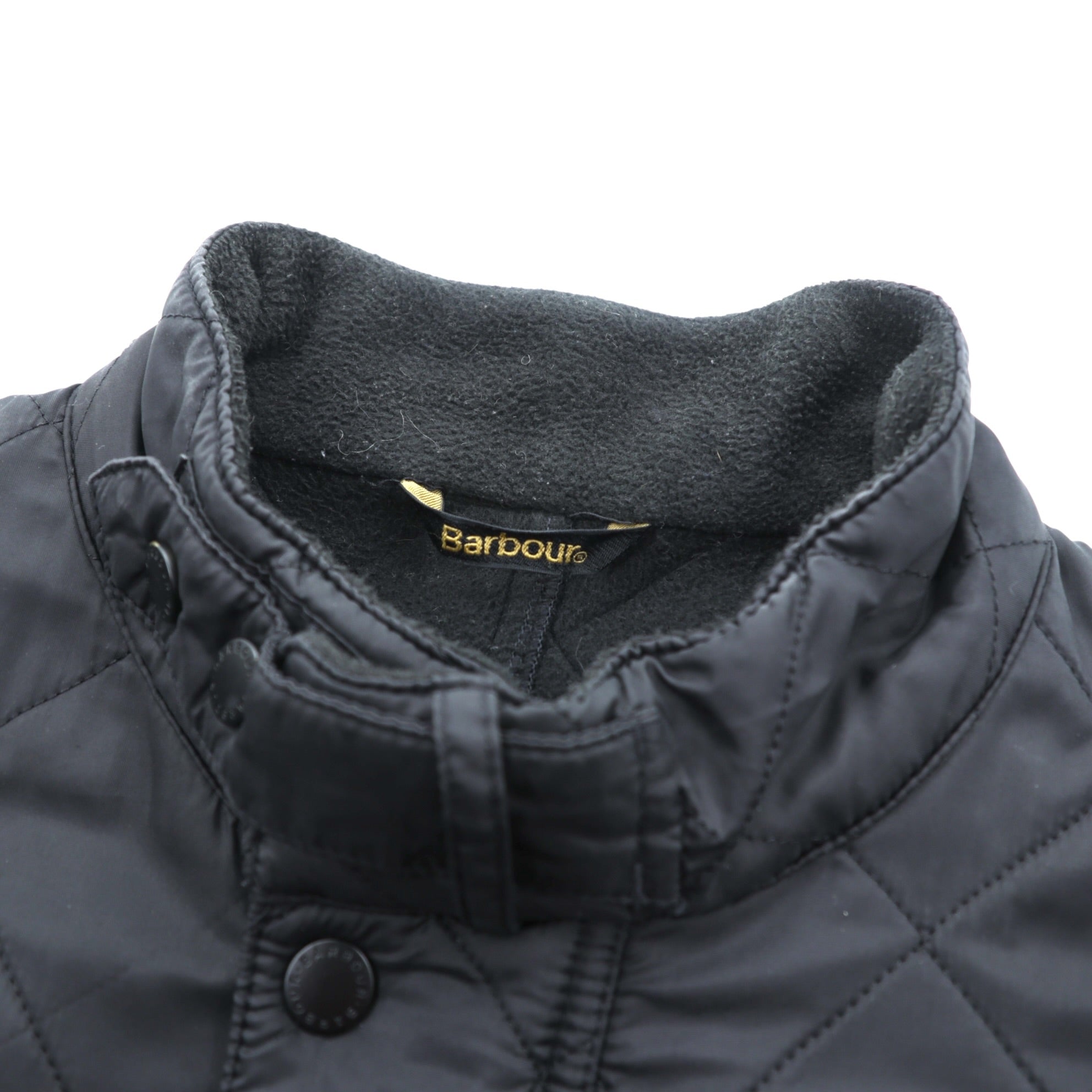 Barbour INTERNATIONAL Motorcycle Jacket L Black Quilted ARIEL POLARQUILT MQU0365BK91
