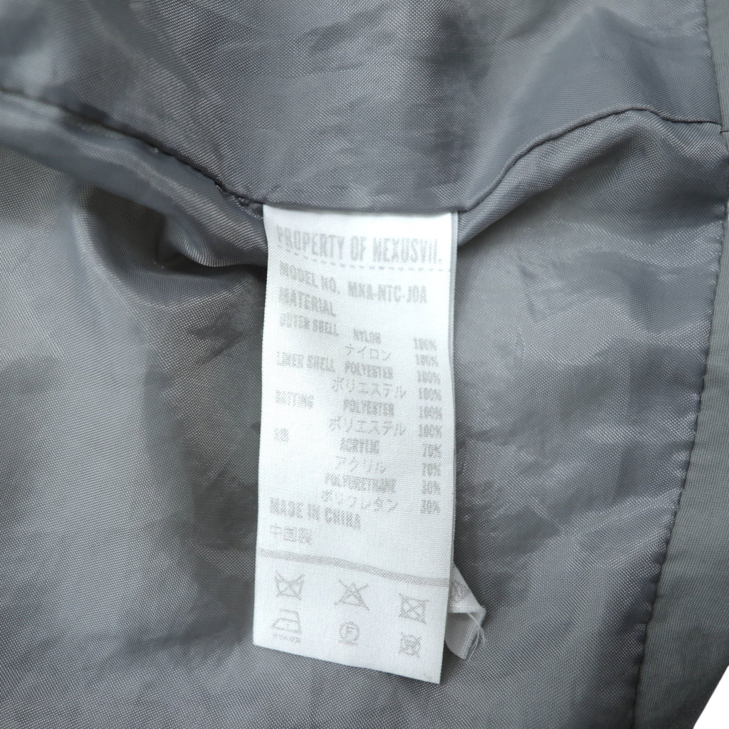 NEXUSVII. オメガジャケット2 OMEGA JACKET-II ダウンジャケット L グレー MNA-NTC-JOA 01-C-NC47