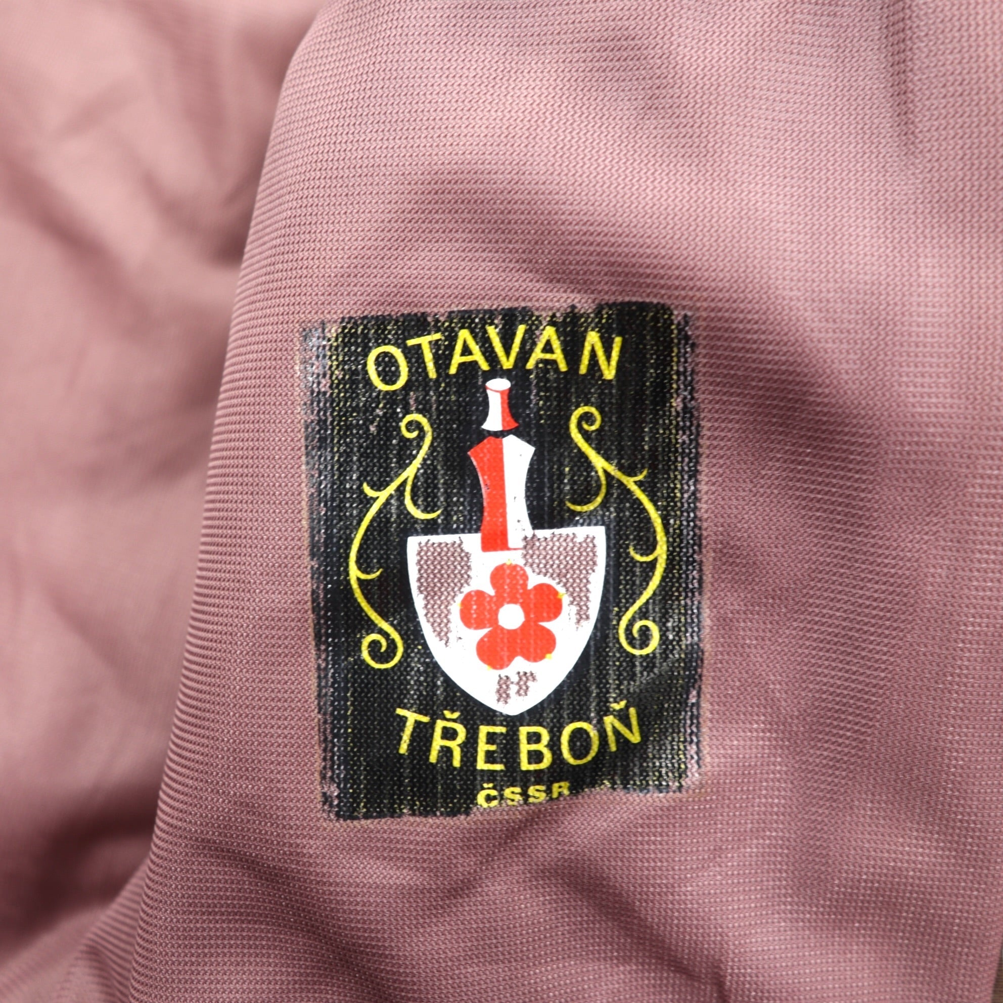 OTAVAN TŘEBOŇ 70s Czechoslovakian Army Vintage Tanker Jacket Flight Jacket XL Padded Epaulets Short Length Military