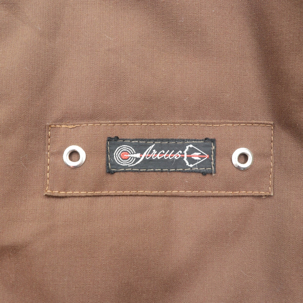 OTAVAN TŘEBOŇ 70s Czechoslovakian Army Vintage Tanker Jacket Flight Jacket XL Padded Epaulets Short Length Military