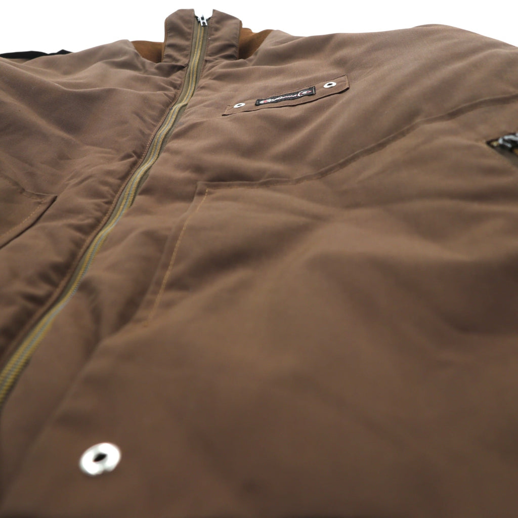 OTAVAN TŘEBOŇ 70s Czechoslovakian Army Vintage Tanker Jacket Flight Jacket XL Padded Epaulets Short Length Military