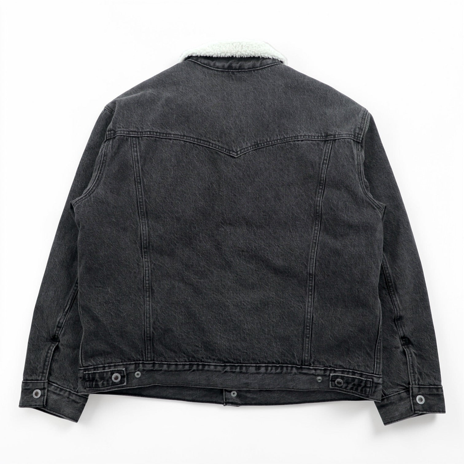 Levi's Sherpa Trucker Jacket, Boa Lining Denim Jacket, G-Jean, M, Big Size, Silver Tab, A3180-0005
