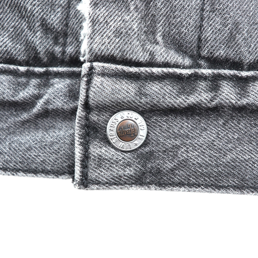 Levi's Sherpa Trucker Jacket, Boa Lining Denim Jacket, G-Jean, M, Big Size, Silver Tab, A3180-0005