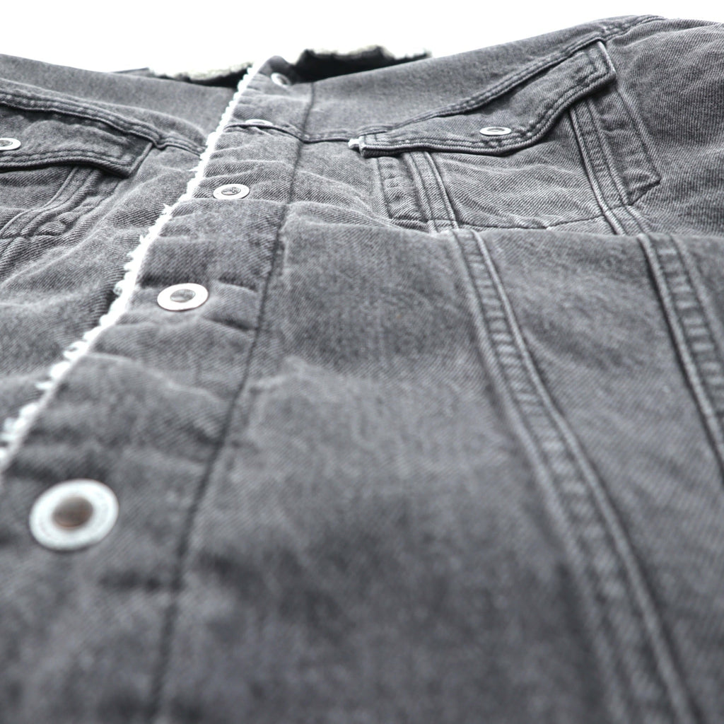 Levi's Sherpa Trucker Jacket, Boa Lining Denim Jacket, G-Jean, M, Big Size, Silver Tab, A3180-0005