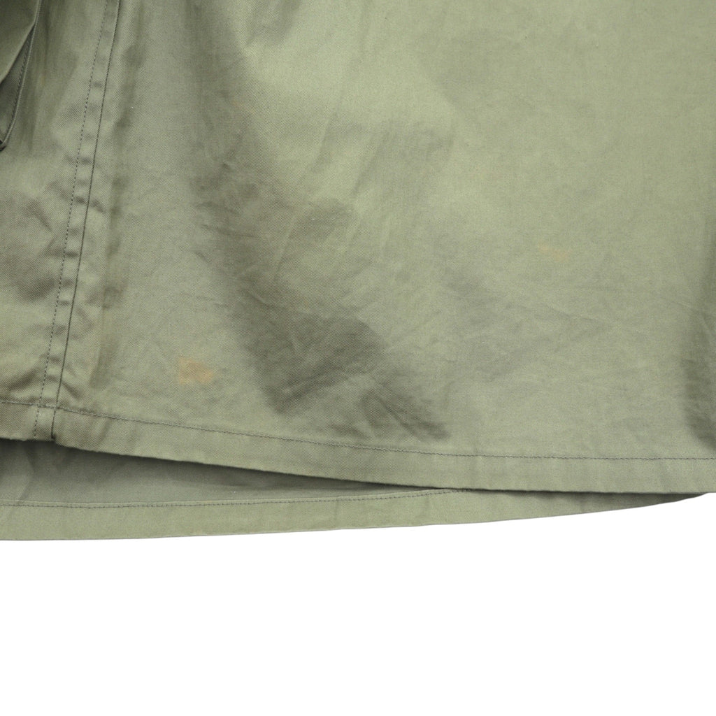 SOUMO Anorak Over Jacket Hoodie L Ventile Cotton Khaki 10-SJ-001 Made in Japan
