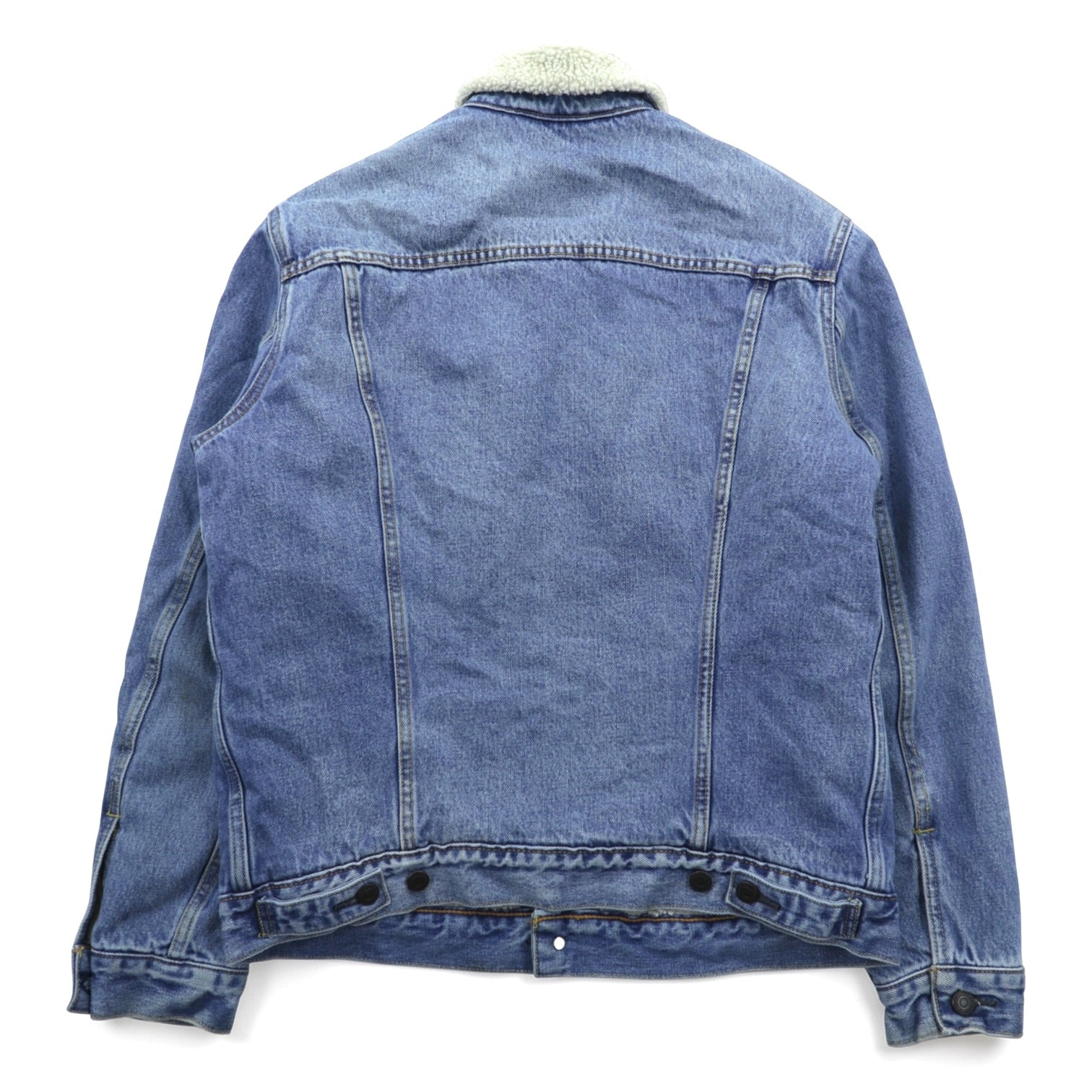 Levi's Sherpa Trucker Jacket, Boa Lining, Denim Jacket, M, Indigo G-Jean