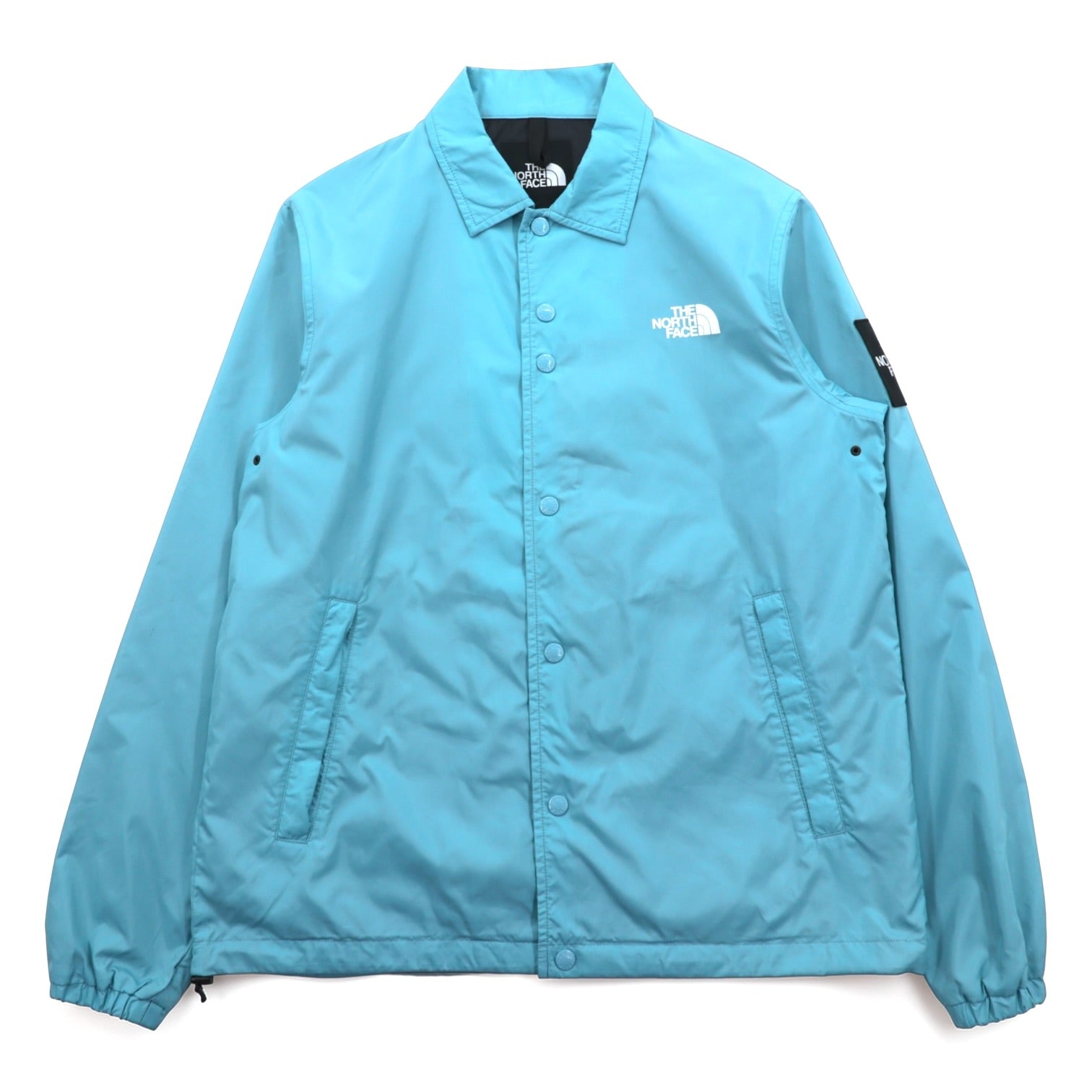 THE NORTH FACE Coach Jacket M Blue Waterproof Washboard Blue Nylon NP22030