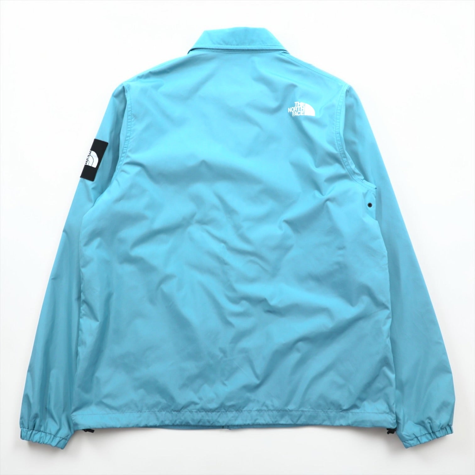 THE NORTH FACE Coach Jacket M Blue Waterproof Washboard Blue Nylon NP22030