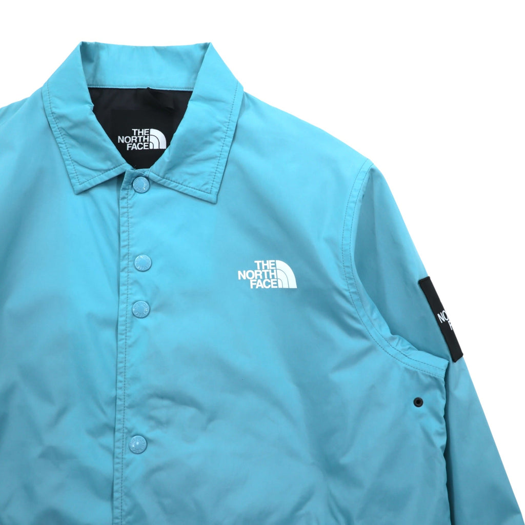 THE NORTH FACE Coach Jacket M Blue Waterproof Washboard Blue Nylon NP22030