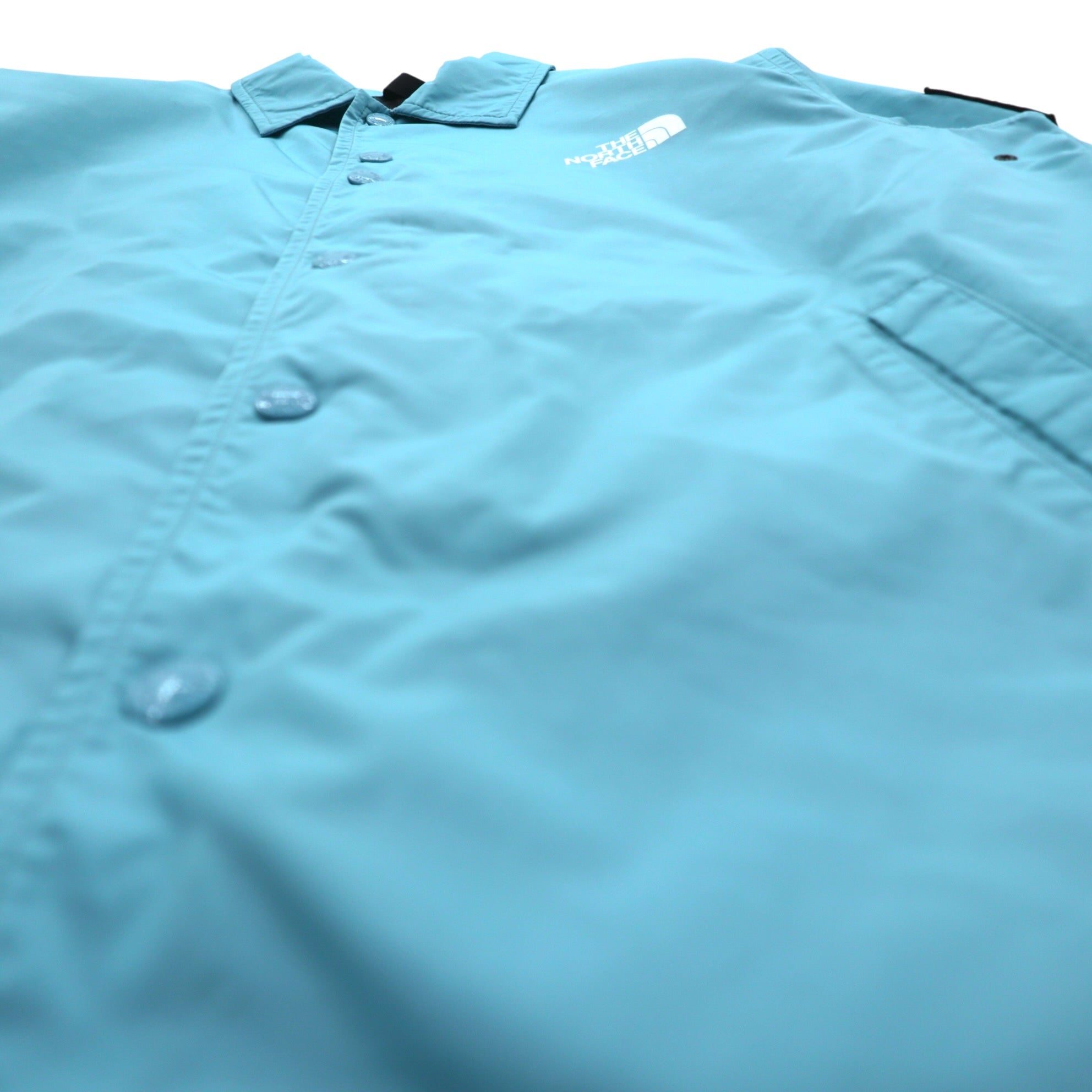 THE NORTH FACE Coach Jacket M Blue Waterproof Washboard Blue Nylon NP22030