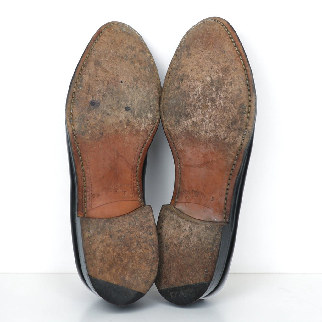 Church's Tassel Loafers KEATS 28cm Black 4 Cities Last 93 Goodyear Welted Polished Binder Calf Moccasin Made in England