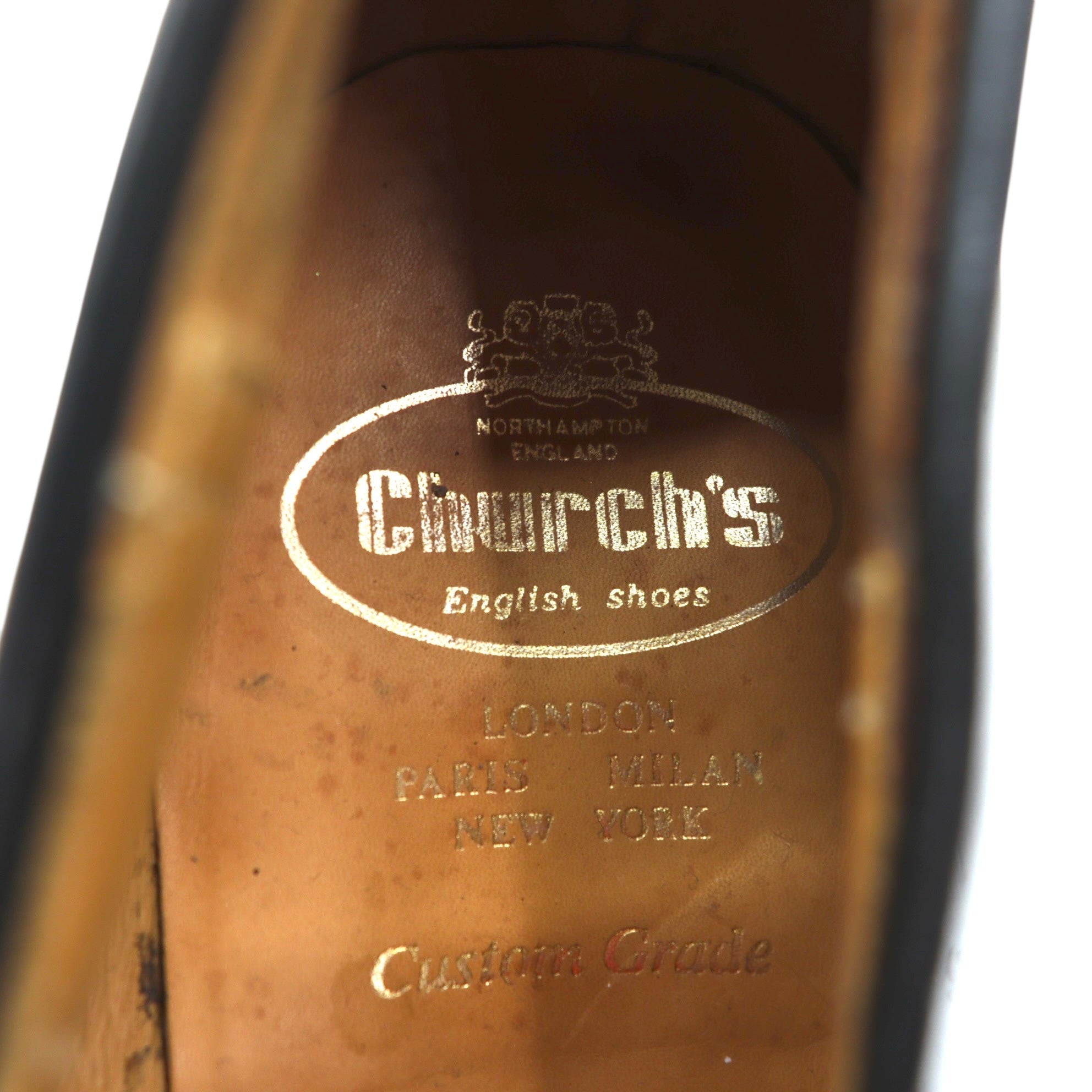 Church's Tassel Loafers KEATS 28cm Black 4 Cities Last 93 Goodyear Welted Polished Binder Calf Moccasin Made in England