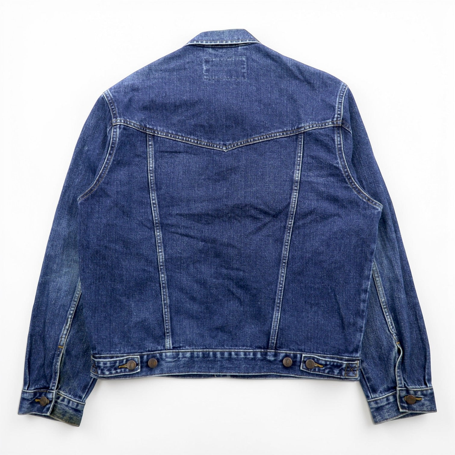 Wrangler 90s Denim Jacket G Jean M Indigo AUTHENTIC WESTERN 4-Pocket