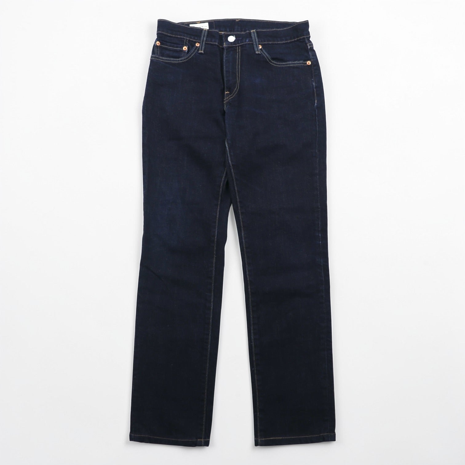 Levi's Big E 511 Slim Fit Stretch Denim Pants Jeans S Indigo Leather Patch PREMIUM 04511-2406