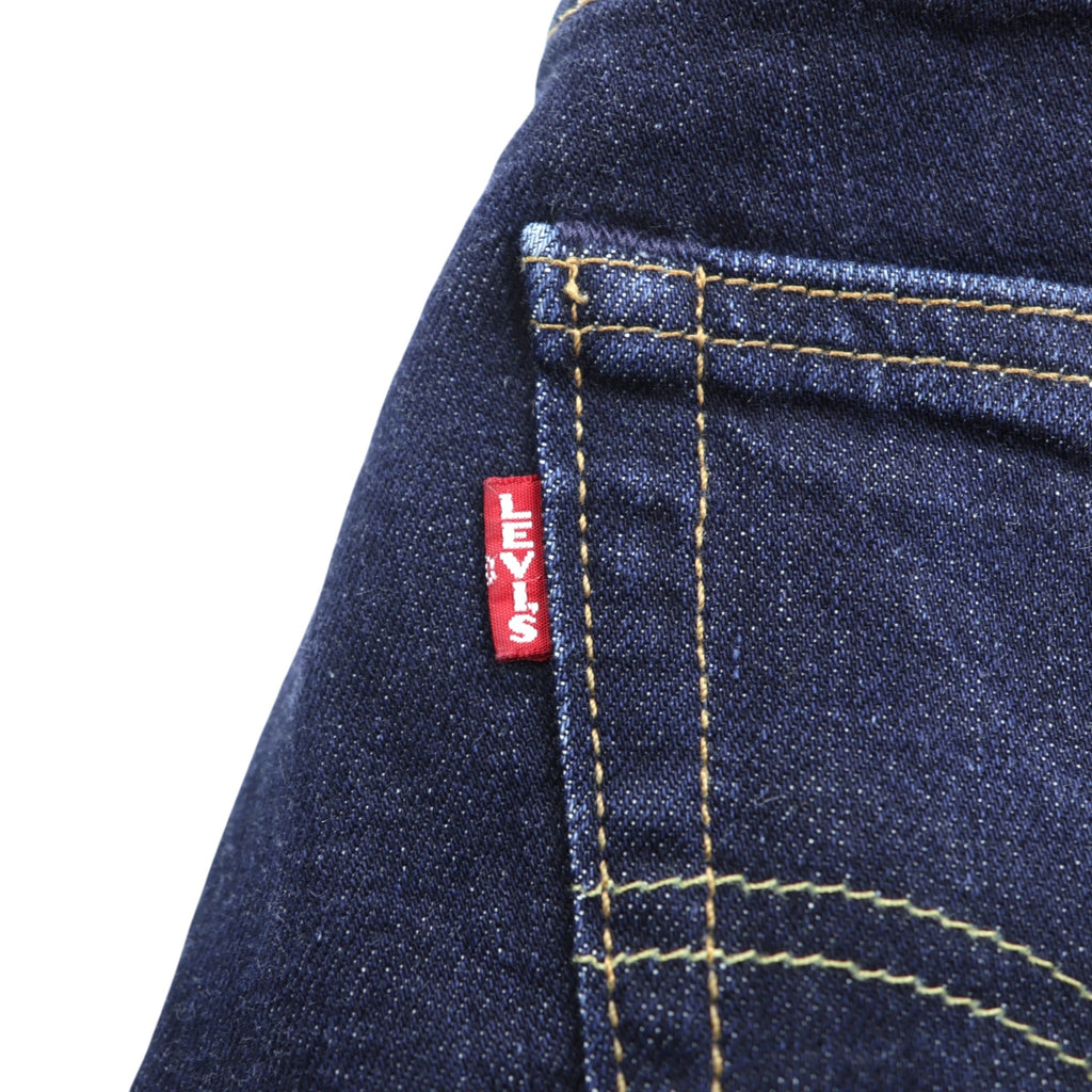 Levi's Big E 511 Slim Fit Stretch Denim Pants Jeans S Indigo Leather Patch PREMIUM 04511-2406