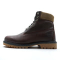 Timberland 6インチ プレミアム ブーツ レースアップブーツ 27.5cm ダークブラウン ReBOTL 防水 A9898